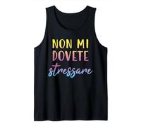 Scritte Divertenti Non Mi Dovete Stressare Ragazza Donna Canotta