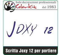 Scritte Joxy 12 per sportello - 001600 by Colorkit