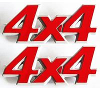 Scritte Panda 4x4 Country Club - Sisley - Trekking 4x4 Fregi Specifiche per Modanature Laterali Logo stemmi rosso 43325-2