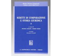 Scritti di comparazione e storia giuridica (Vol. 2)