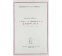 Scritti di paleografia e diplomatica