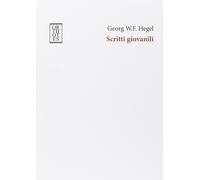 Scritti giovanili [Paperback] [Dec 17, 2015] Hegel, Friedrich and Mirri, E.