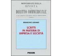Scritti in materia di impresa e società
