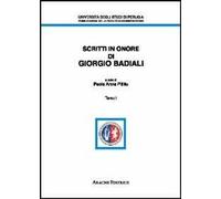 Scritti in onore di Giorgio Badiali