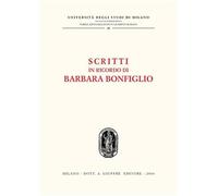 Scritti in ricordo di barbara bonfiglio