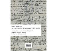 Scritti inediti di economia (1924-1927)