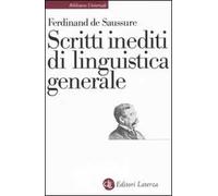Scritti inediti di linguistica generale
