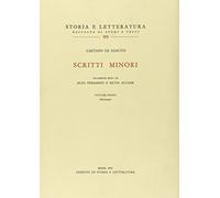 Scritti Minori. Vol.I: Vol. 1
