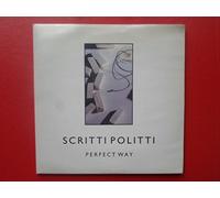 Scritti Politti - Scritti Politti Perfect Way 7" Virgin VS780 EX/VG 1985 gatefold picture sleeve with poster