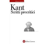 Scritti precritici