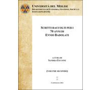 Scritti raccolti per i 70 anni, di Ennio Badolati Vol.2, Sandra Ciccone, 2014