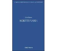 Scritti vari. Vol. 1