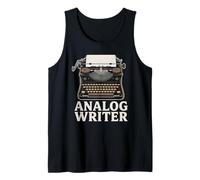 Scrittore analogico Macchina da Scrivere Vintage Autore della Vecchia Scuola Canotta