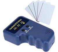 Scrittore del Lettore di RFID, Scrittore Astuto Tenuto in Mano del Lettore Della Catena Portachiavi di 125khz RFID, Copiatore, Compreso le Carte Chiave Scrivibili T5577 10pcs per il Card (Card)