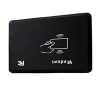 Scrittore di lettori RFID, lettore di schede IC+ID a doppia frequenza con interfaccia USB, senza driver, 9600 bps-38400 bps, velocità della scheda supportata, lettore RFID USB compatto da 125 KHz per