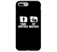Scrittore divertente con scritta "Author Your Brother My Brother Sister Custodia per iPhone 7 Plus/8 Plus