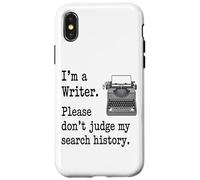 Scrittore Divertente, Per Favore Non Giudicare Il Mio Amante Custodia per iPhone X/XS