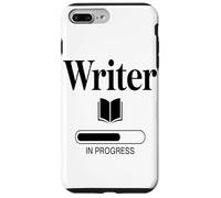 Scrittore In Progresso Autore Creativo Amante Del Caffè Custodia per iPhone 7 Plus/8 Plus