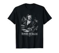 Scrittore letterario Honore De Balzac Reading Maglietta