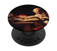 Scrittura di San Girolamo - Caravaggio PopSockets PopGrip Adesivo