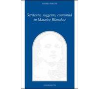 Scrittura, soggetto, comunità in Maurice Blanchot