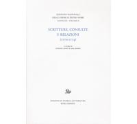 Scritture, consulte e relazioni (1770-1774) - [Edizioni di Storia e Letteratura]