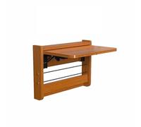 Scrivala per laptop galleggiante ， scrivania murale piega verso il basso ， pranzo cucina montato a parete ， tavolo pieghevole per lavanderia ， salvare spazio, sano e insipido, bello e pratico (legno,