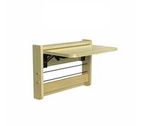 Scrivala per laptop galleggiante ， scrivania murale piega verso il basso ， pranzo cucina montato a parete ， tavolo pieghevole del tavolo ， salvare spazio, sano e insipido, bello e pratico (quercia,