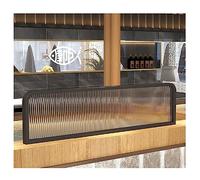 Scrivania, 0,9 m x 60 cm, pannello divisorio nero per ufficio, ristorante, reception, riduzione del rumore, divisore indipendente, migliora la privacy e la messa a fuoco