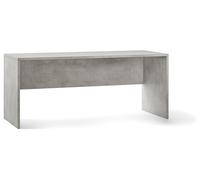 Scrivania 180x76x69 cm Cemento