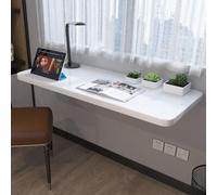 Scrivania a Muro Pieghevole, Tavolo Multifunzionale con Ribalta a Parete for Laptop, Ufficio Domestico e Lavand