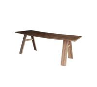 Scrivania Ad Angolo Scrivania da ufficio in legno massello Walnut Creative, dalla forma speciale, for piccoli spazi, ideale for presidenziale, adatta for casa e azienda Scrivania Del Computer