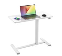 Techly Postazione di lavoro Sit-Stand 368765 compatta con altezza regolabile Bianco