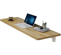 Scrivania angolare pieghevole per computer da parete, tavolo da lavoro in legno, doppio supporto, tavolino da cucina, scrivania compatta 70 x 35 cm, per casa, ufficio e piccoli spazi