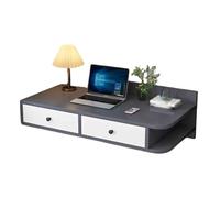 Scrivania angolare sospesa con design ad alta capacità per camera da letto, balcone o spogliatoio, stile moderno, versatile, 80 x 40 x 30 cm per un uso efficiente dello spazio