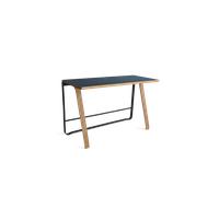Scrivania Bent Hansen Hemingway con Porta USB Blu/rovere