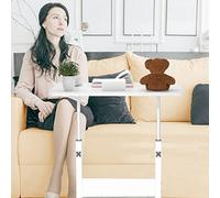 Scrivania Bianca Con, Tavolo Ergonomico Per Computer Con Cassetto Per Tastiera, Postazione Di Lavoro Per Laptop 80X50X73 Cm, Arredamento Moderno Per Ufficio Domestico, Design Compatto E Salvaspazio,