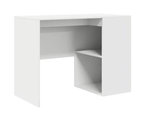Scrivania Burdeos 2 Compartimenti Aperti Bianco 73,5x102x50 cm