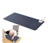 Scrivania calda, cuscino riscaldante Manwälmer- Pu Leather | Riscaldamento a mano tampone riscaldato, accessori da ufficio per le donne, riscaldatore pad, 3 ore di spegnimento