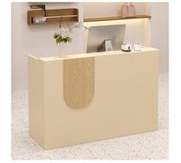 Scrivania compatta con doppio cassetto superiore spesso chiudibile a chiave, silenziosa a tre livelli, con fori per la gestione dei cavi, ideale per uffici e aree di accoglienza