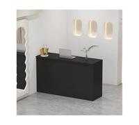 Scrivania compatta per ufficio, salone, clinica e vendita al dettaglio: elegante tavolo anteriore da banco largo 60 cm, ideale per lobby e uso domestico