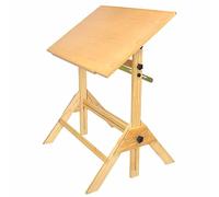 Scrivania da disegno regolabile in altezza e inclinabile con grande superficie superiore per artisti, scrivania da disegno, tavolo da studio per opere d'arte, grafica, lettura (colore: stile 1
