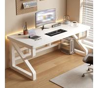 Scrivania da gioco per telelavoro, scrivania per computer portatile, ideale per casa, ufficio, camera da letto o balcone, design ergonomico per il massimo comfort