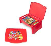 Scrivania da grembo per bambini Paw Patrol con contenitore - Coperchio pieghevole e design pieghevole - Portatile per viaggiare o da usare a lett