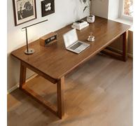 Scrivania Da Lavoro Per Ufficio Domestico, Tavolo Da Studio Per Computer Portatile Con Rinforzo A Traversa Per Bere Il Tè, Mangiare, Dipingere, Leggere