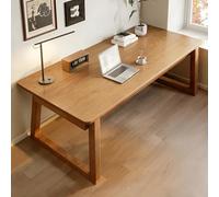 Scrivania Da Lavoro Per Ufficio Domestico, Tavolo Da Studio Per Computer Portatile Con Rinforzo A Traversa Per Bere Il Tè, Mangiare, Dipingere, Leggere