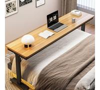 Scrivania da letto regolabile in altezza con ruote - Tavolo da letto per computer portatile, comodo sopra il letto tavolo da lavoro