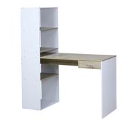 Scrivania da parete in pannello truciolare 120x51x75 cm Multicolore