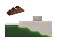 Scrivania da reception con serratura con armadietti per la gestione dei cavi, ampia postazione di lavoro e cassetti sicuri per negozio di abbigliamento e cassa (B destra, 160 x 60 x 100 cm)