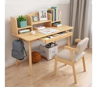 Scrivania da studio con contenitore, tavolo da studio e sedia con cassetti, scrivania con cassettiera, per piccoli spazi, ideale per sala studio o camera da letto